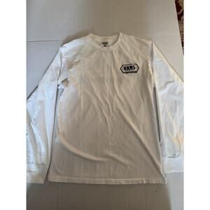 Vans Full Patch Back Long Sleeve T-shirt in white
